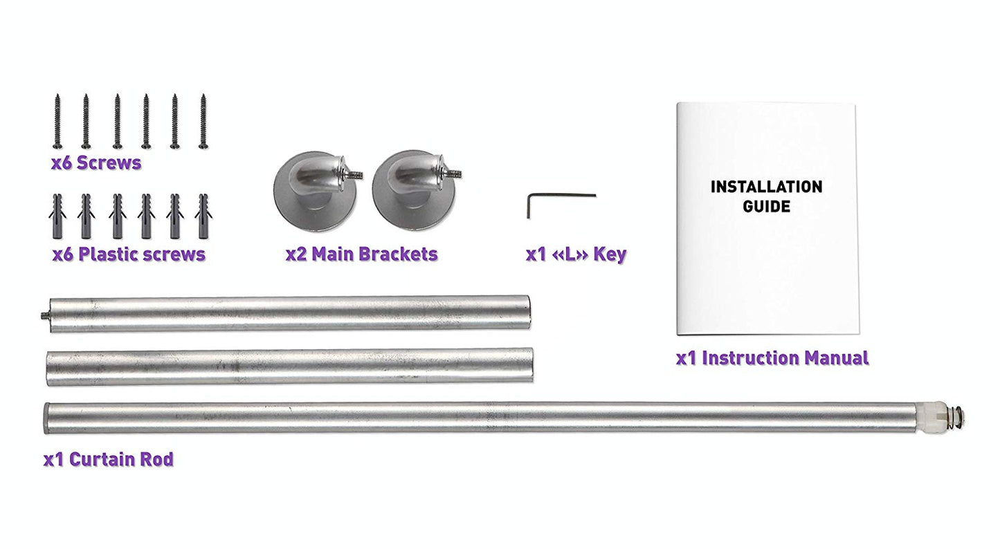 Wrap Around Curtain Rod
