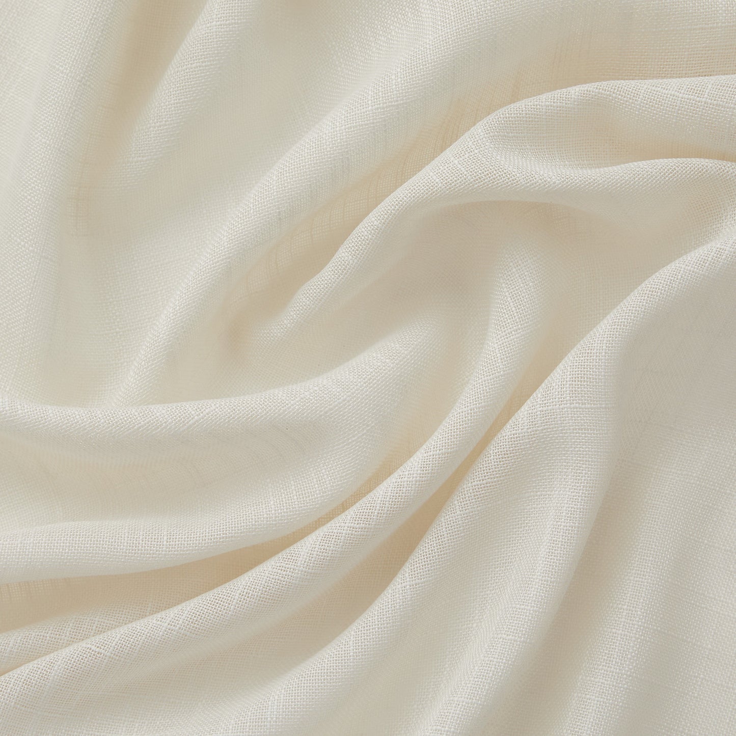 Abbey Faux Linen Grommet Cafe Valance