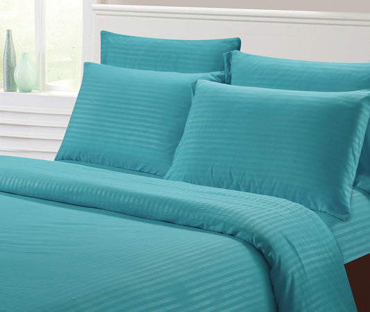 1800 Series Hotel Stripe Sheets – Super Soft Wrinkle-Free Luxury Bed Set (4–6 Piece)