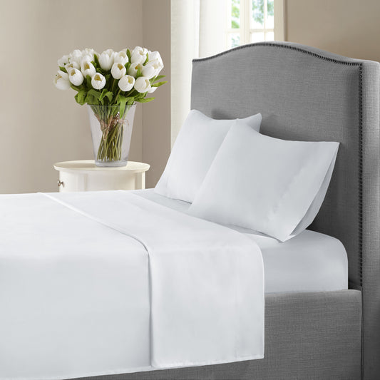 New York Collection 1200 Thread Count Solid Cotton Sheets – Deep Pocket Luxury Bed Set