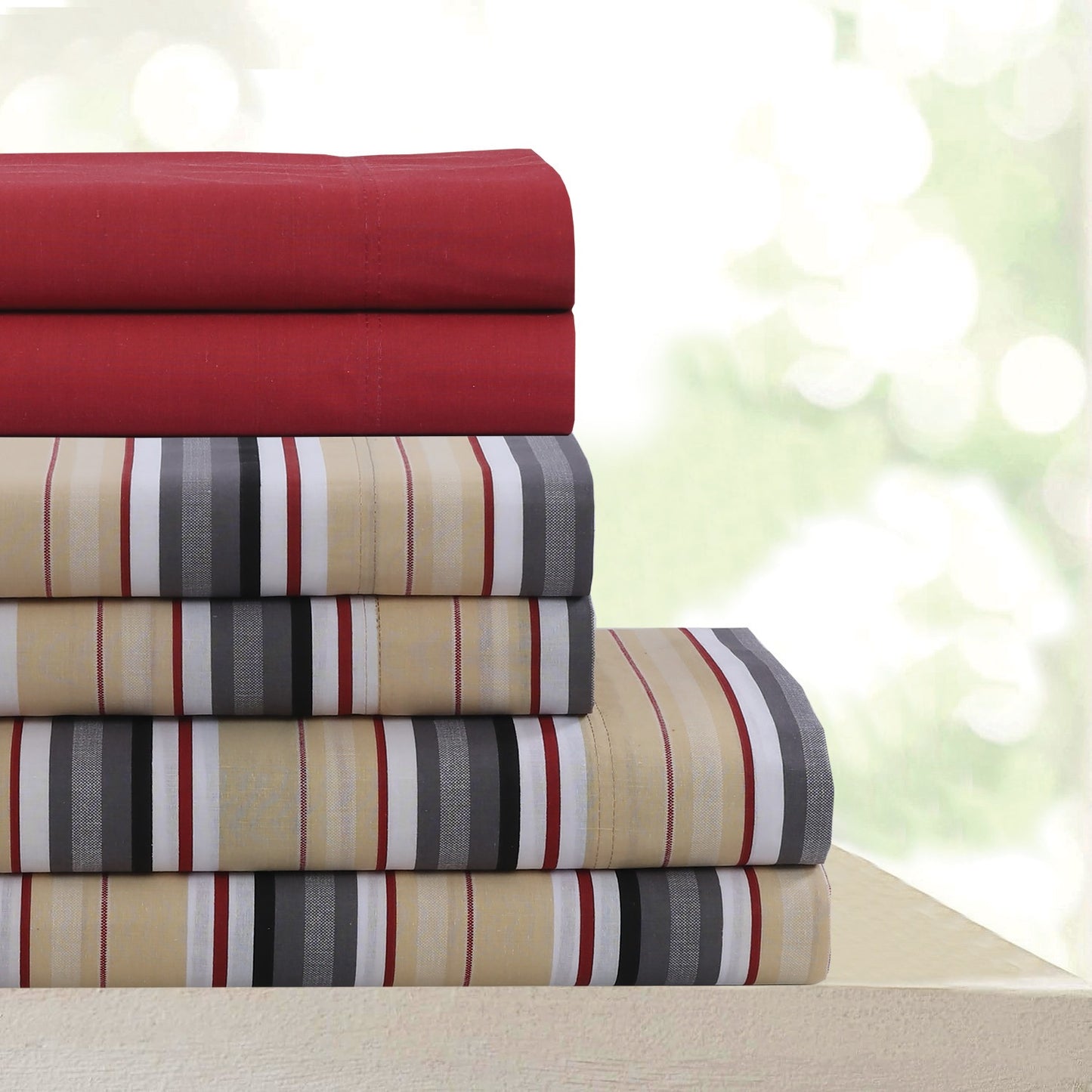 Beverly Hills 600 Thread Count Sheet Set – Silky Soft Breathable Luxury Bedding with BONUS Pillowcase (4/6 Piece)