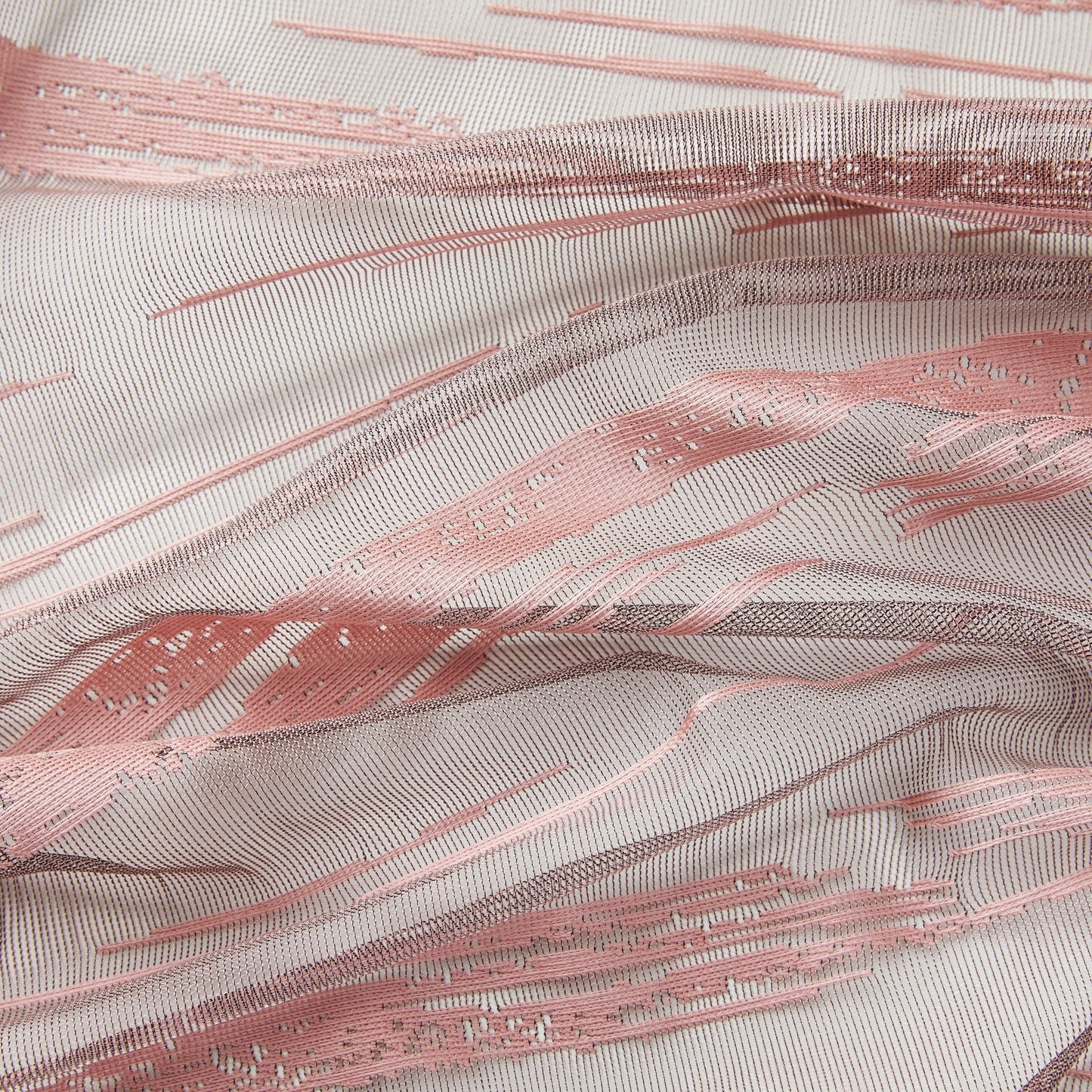 Broadway Stripe Sheer Grommet Curtain Panels