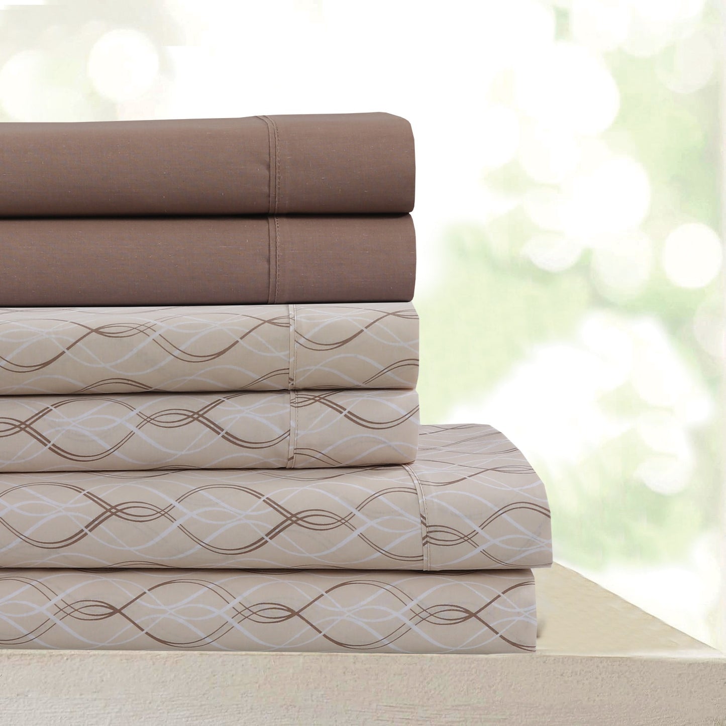 Beverly Hills 600 Thread Count Sheet Set – Silky Soft Breathable Luxury Bedding with BONUS Pillowcase (4/6 Piece)
