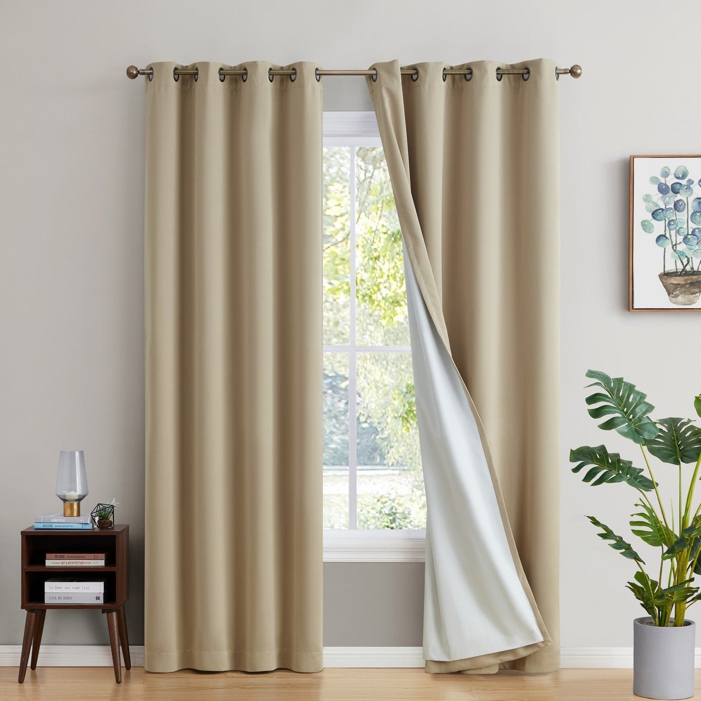 100% Blackout Curtains Dakota Hamilton with Insulight Membrane