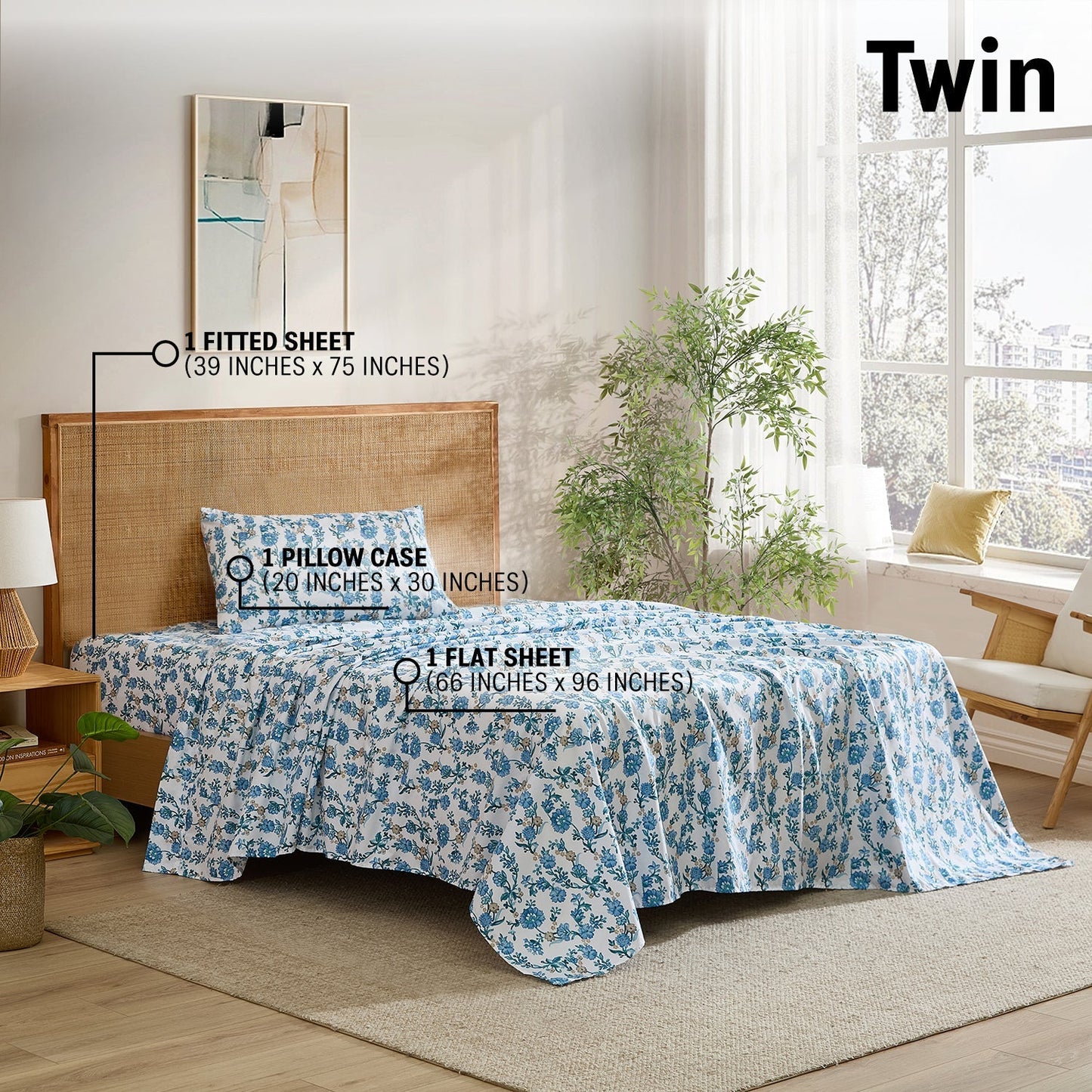 Ditsy Floral Bed Sheets