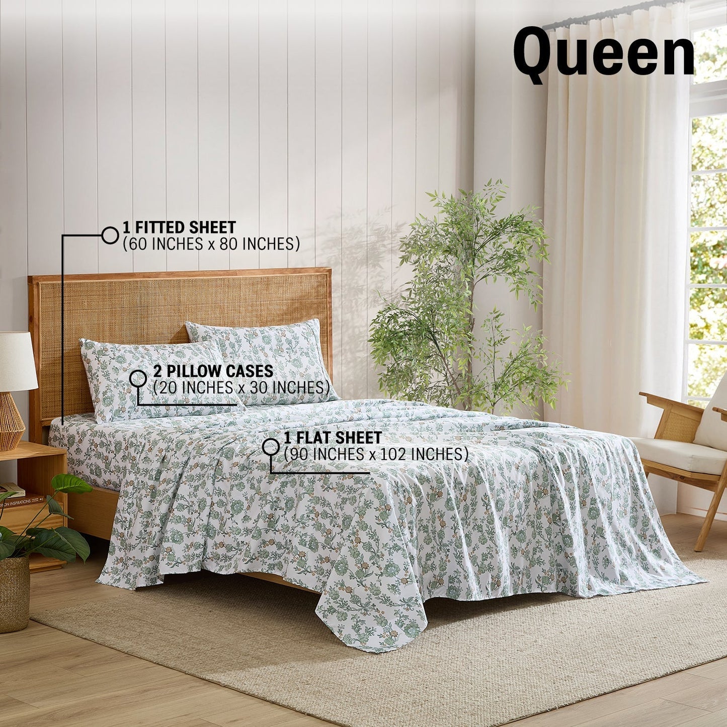 Ditsy Floral Bed Sheets