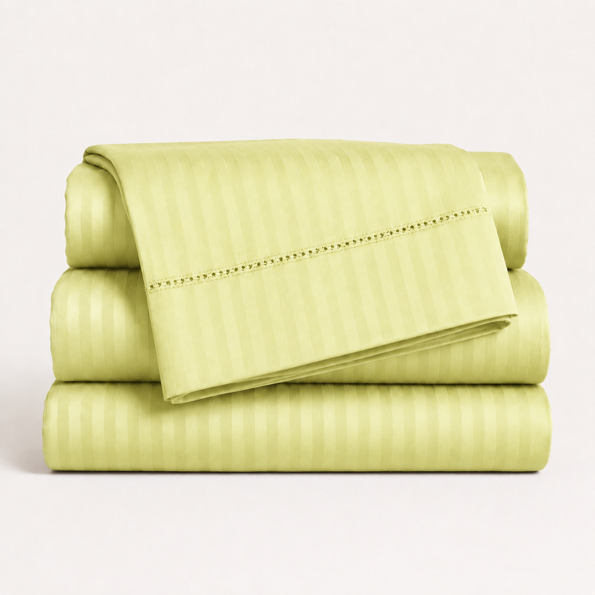 1500 Thread Count Egyptian Cotton Bed Sheet Set by Five Luxe Collection – Luxury Sateen Sheets with Elegant Hemstitch Design, Deep Pocket, Hotel Collection Bedding