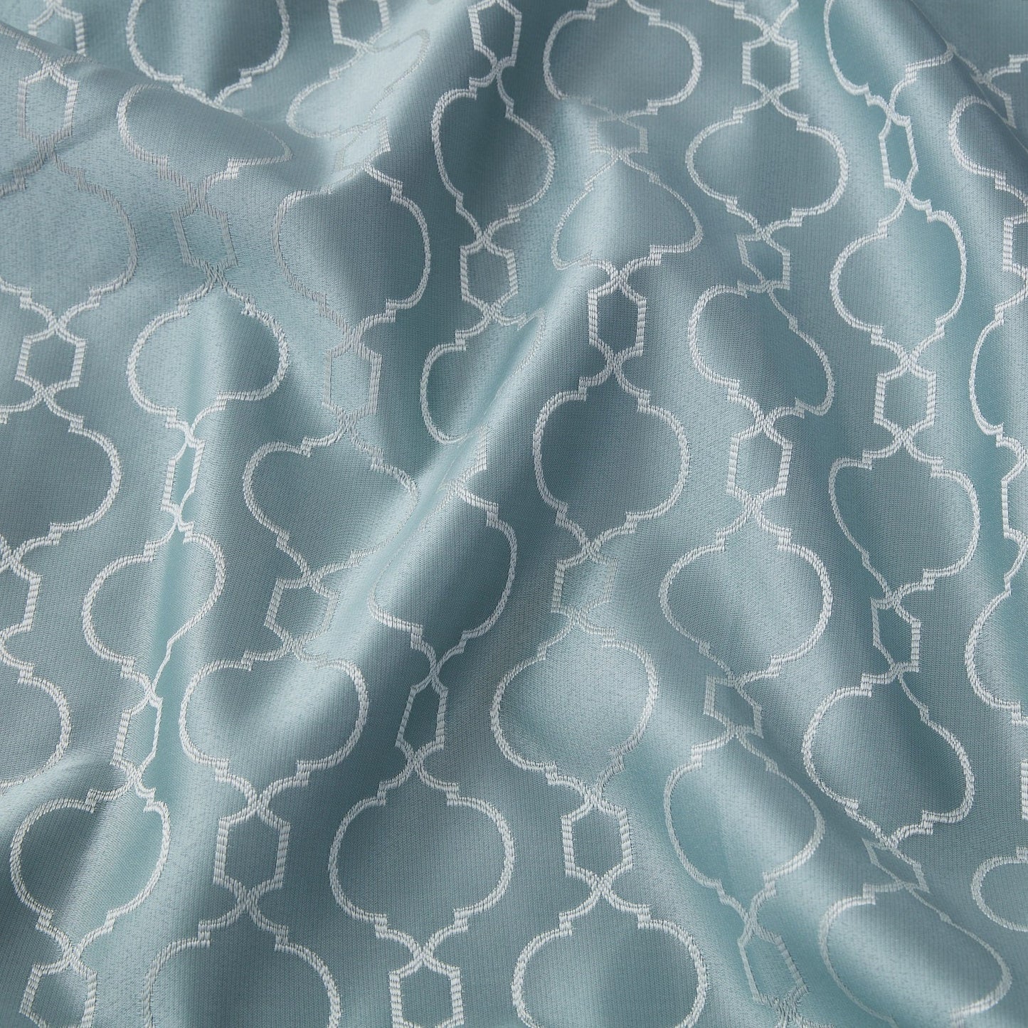 Franklin Moroccan Trellis 100% Blackout Back Tab Curtain Panels