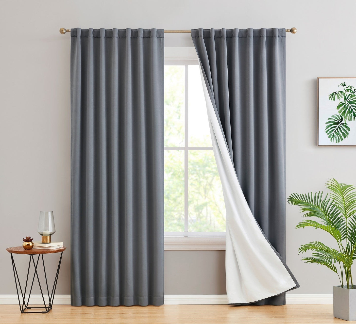 100% Blackout Curtains Dakota Hamilton with Insulight Membrane