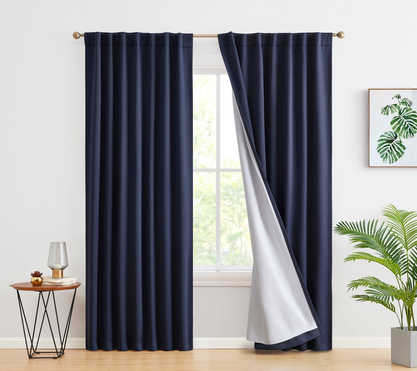 100% Blackout Curtains Dakota Hamilton with Insulight Membrane
