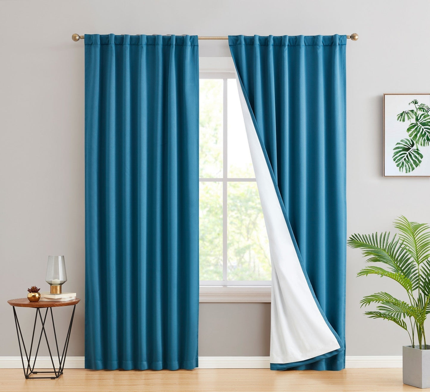 100% Blackout Curtains Dakota Hamilton with Insulight Membrane