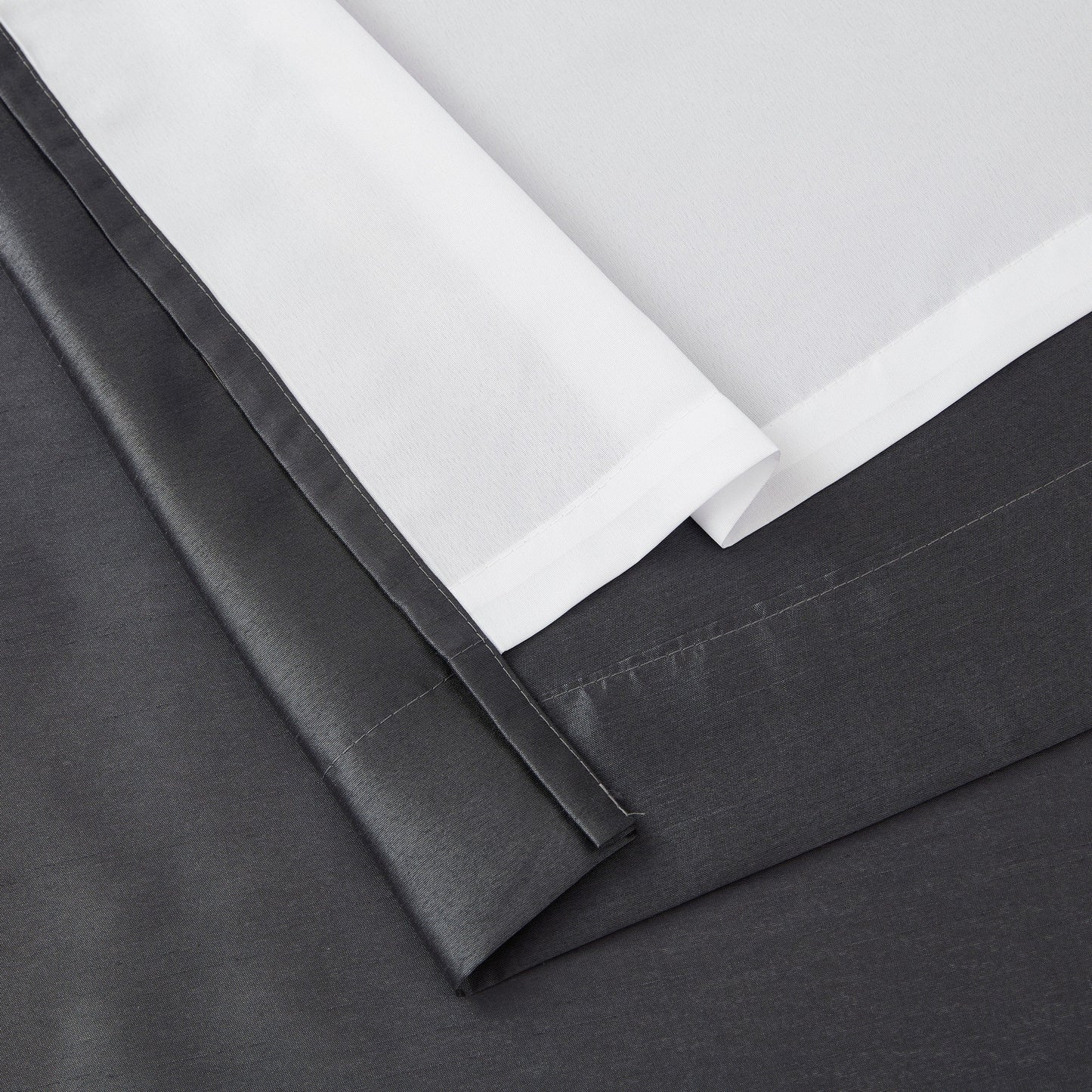 Jefferson Faux Silk Grommet Curtain Panels
