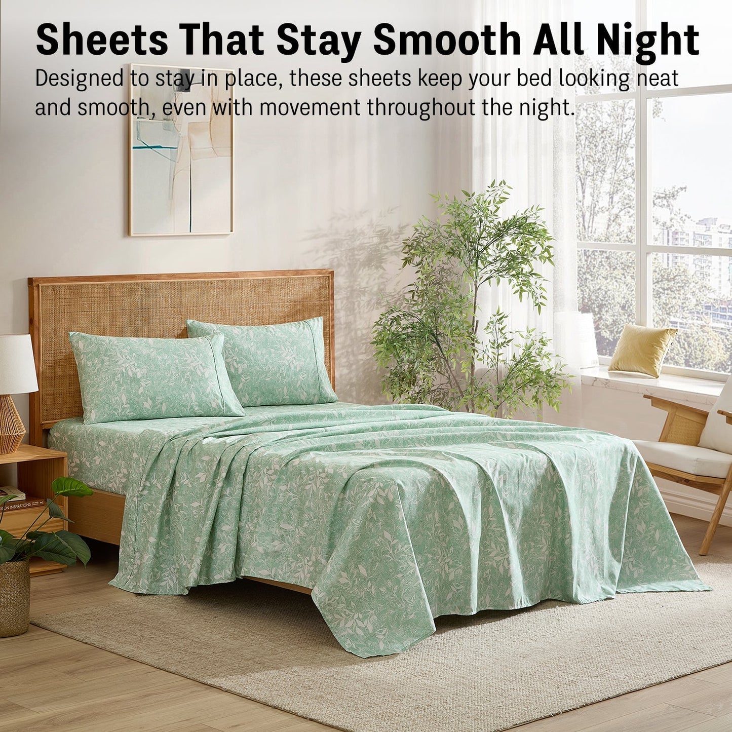 Leaves Floral Bed Sheets