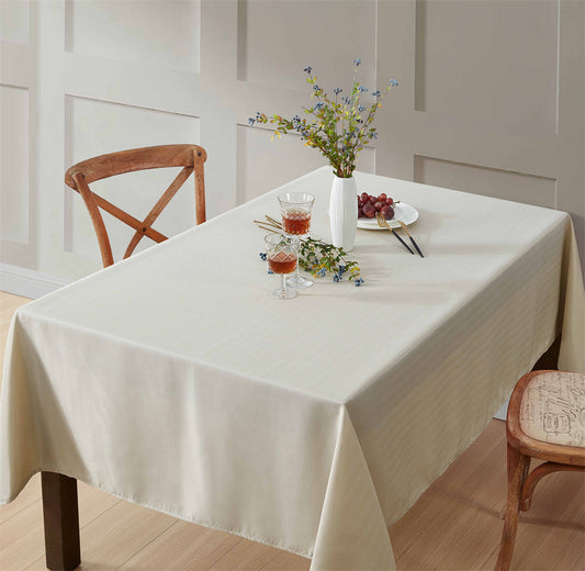 Lincoln Striped Tablecloth
