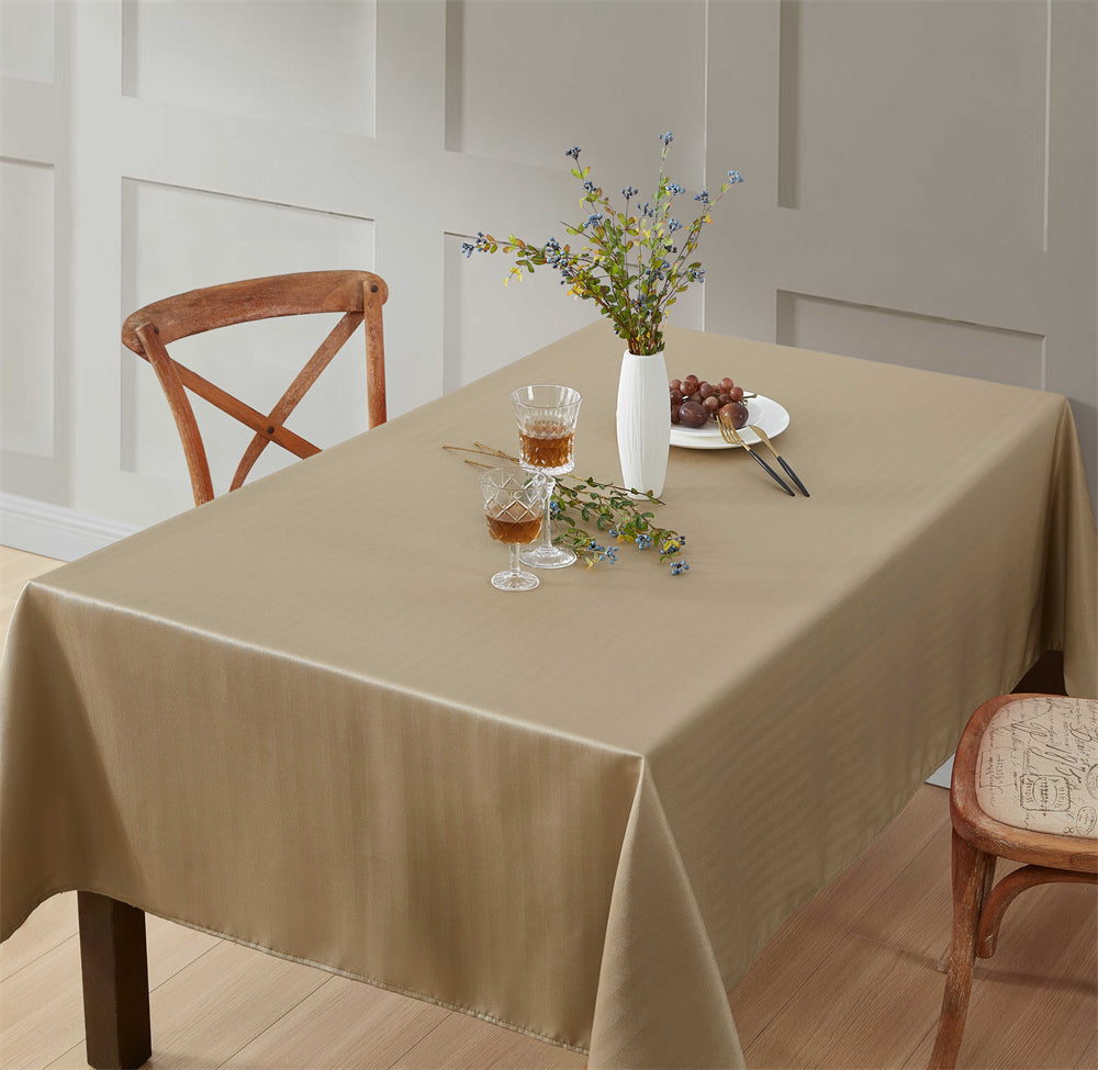 Lincoln Striped Tablecloth