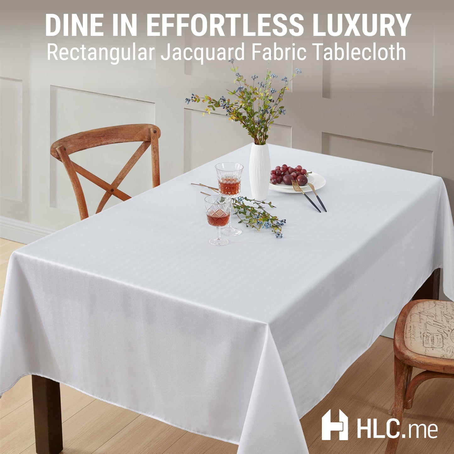 Lincoln Striped Tablecloth