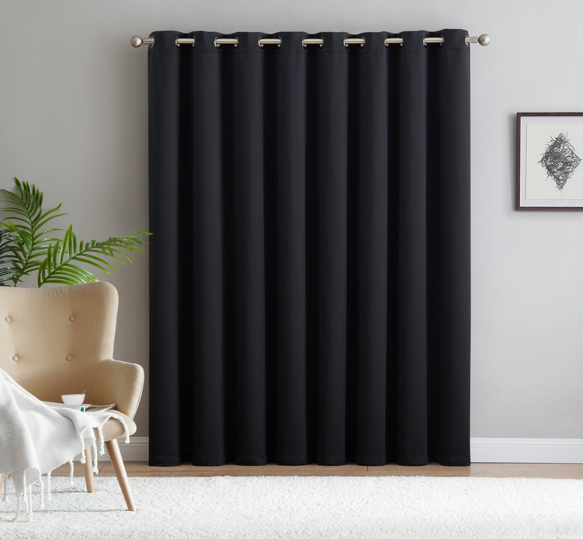 Premium Window Curtain Panels, Blackout & Sheer Designs for Bedroom & Living Room