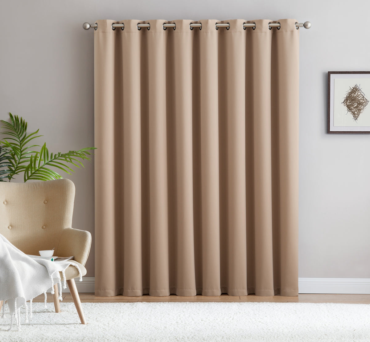 Premium Window Curtain Panels, Blackout & Sheer Designs for Bedroom & Living Room