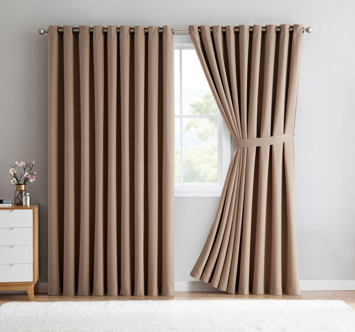 Premium Window Curtain Panels, Blackout & Sheer Designs for Bedroom & Living Room