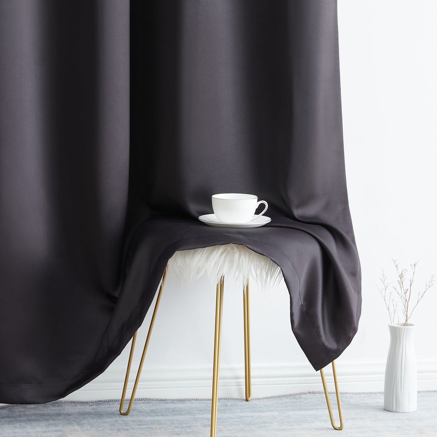 Oxford Room Darkening Grommet Curtain Panels