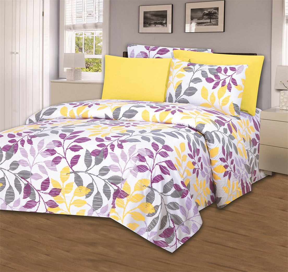 Hotel Dreams 1800 Series Printed Sheet Set – Extra Soft Luxury Bed Sheets (4–6 Piece)