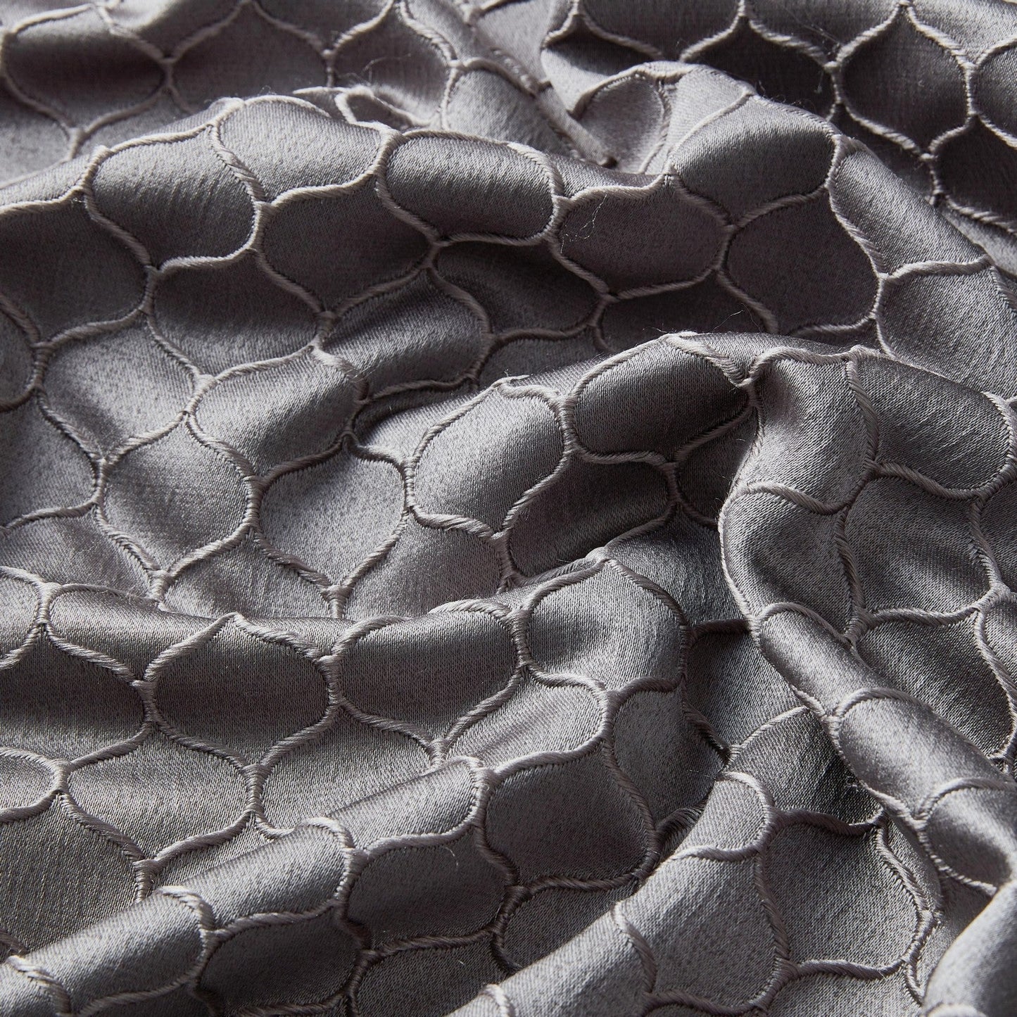 Siena Geometric 100% Blackout Grommet Curtains