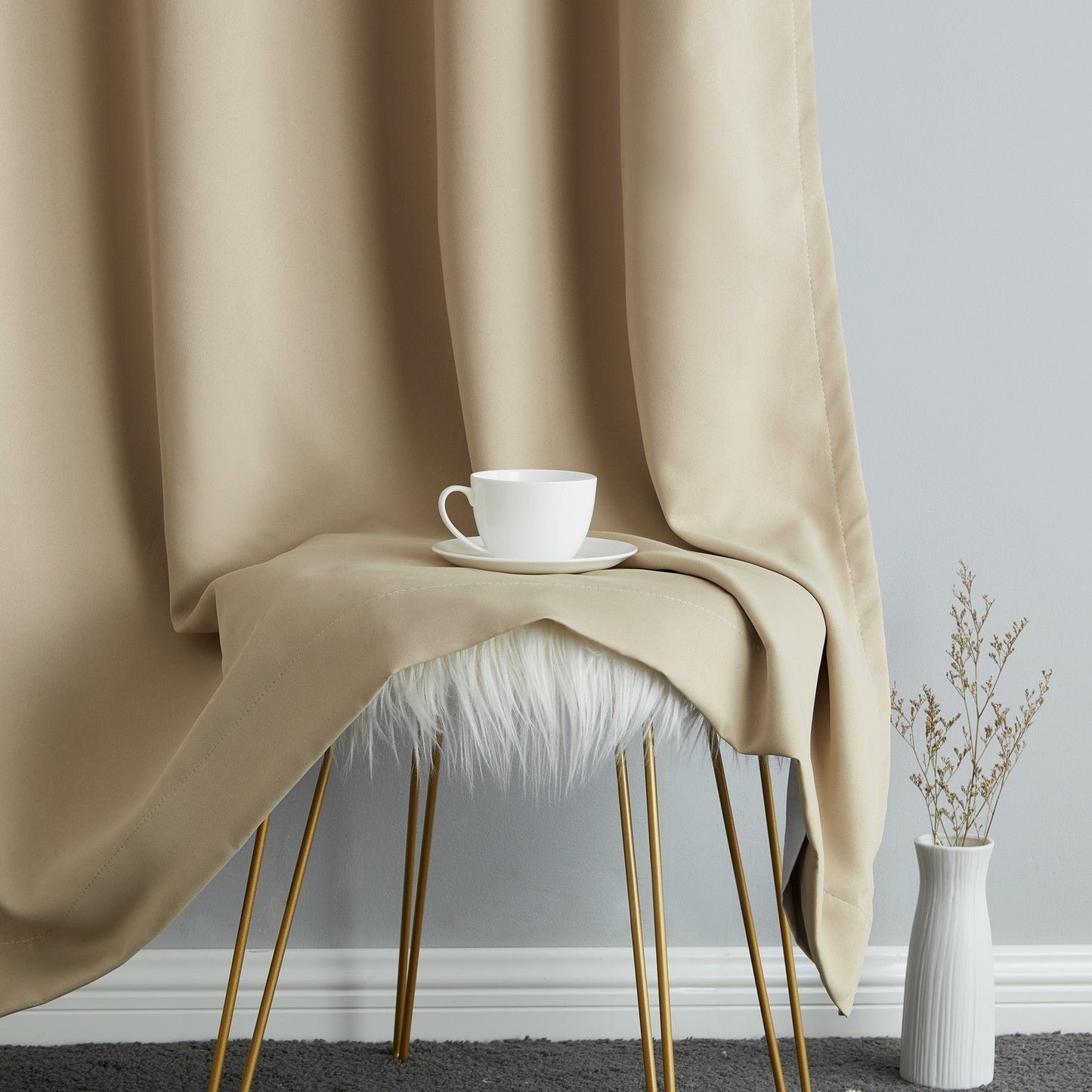 100% Blackout Curtains Dakota Hamilton with Insulight Membrane