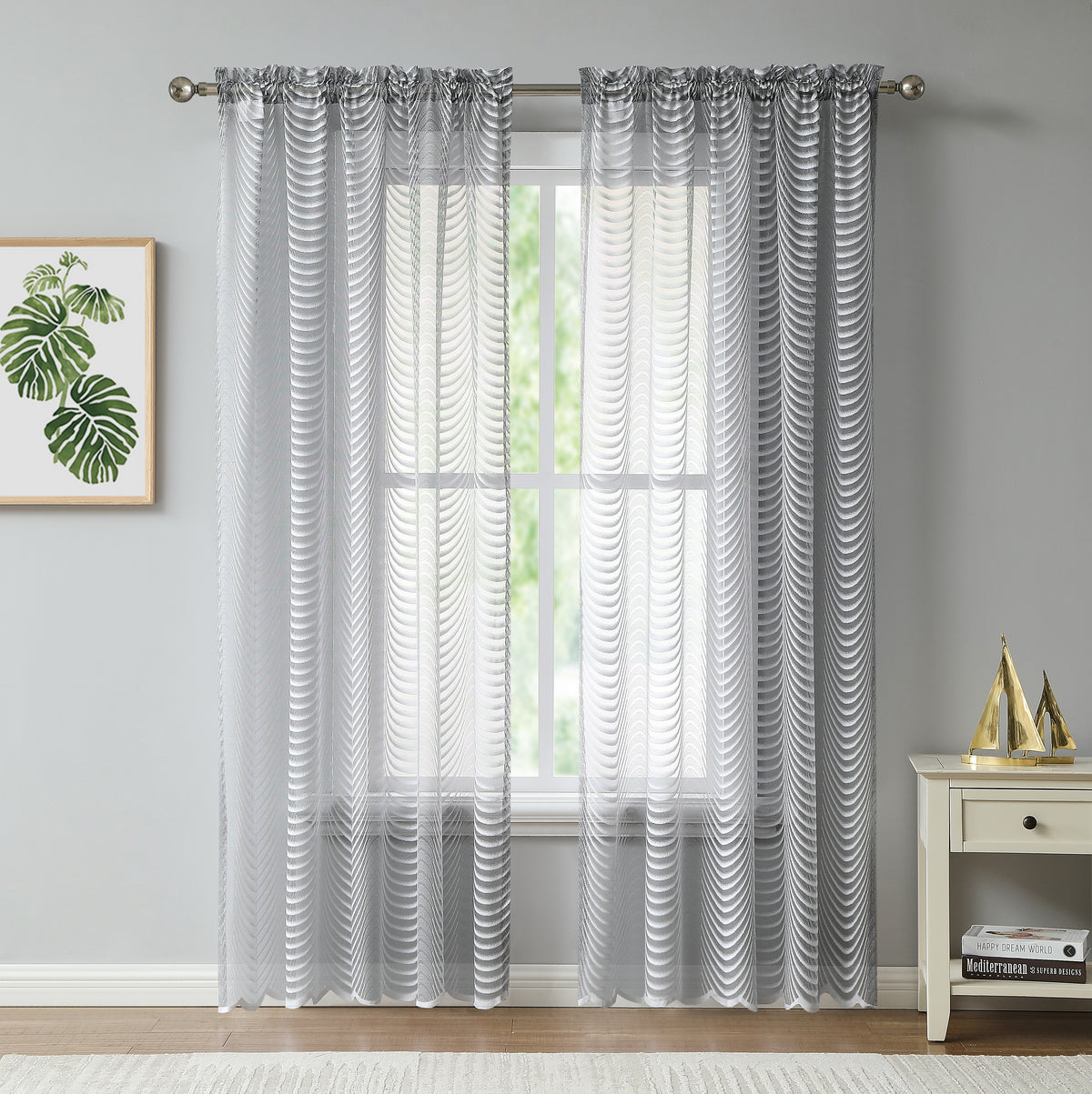 Premium Window Curtain Panels, Blackout & Sheer Designs for Bedroom & Living Room