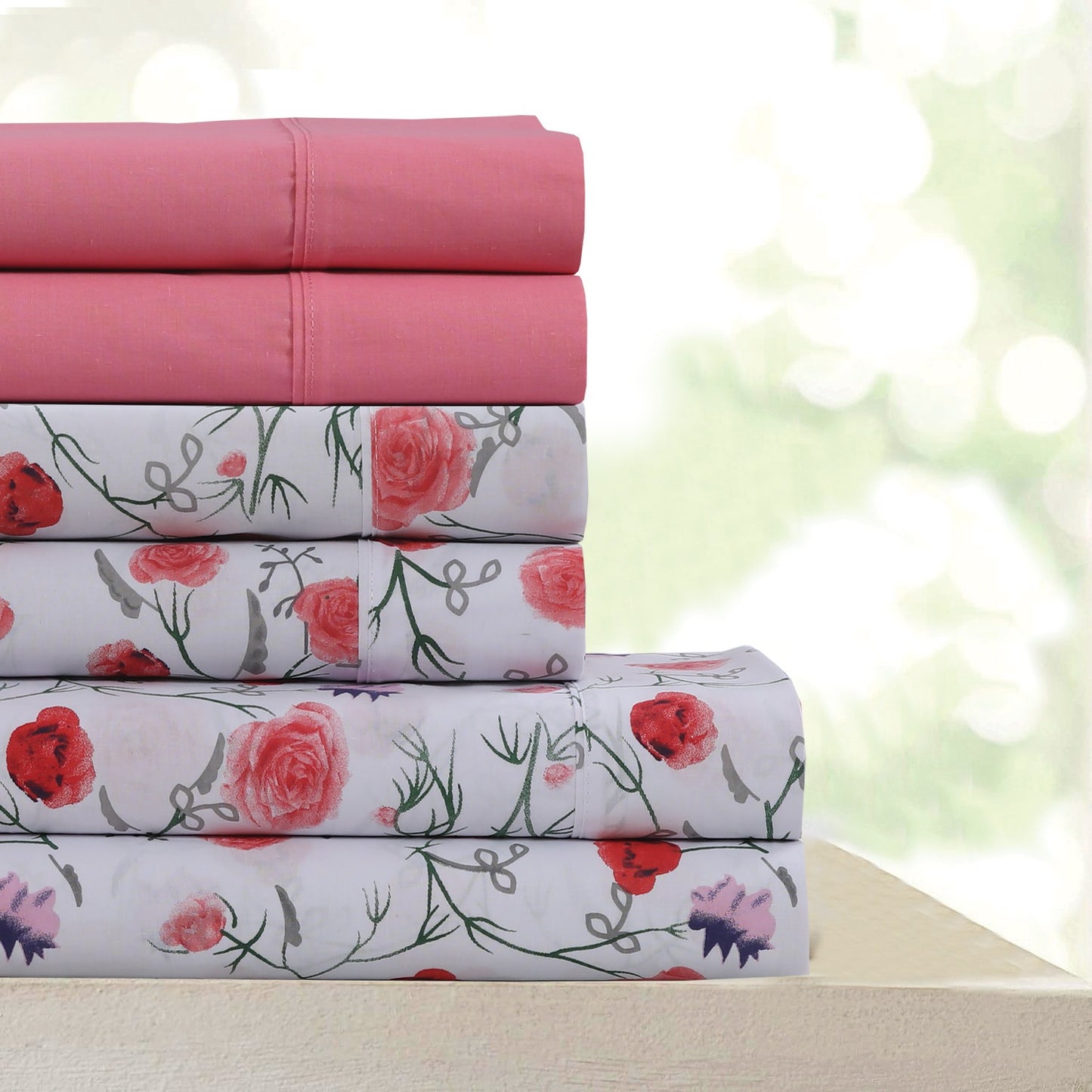 Beverly Hills 600 Thread Count Sheet Set – Silky Soft Breathable Luxury Bedding with BONUS Pillowcase (4/6 Piece)