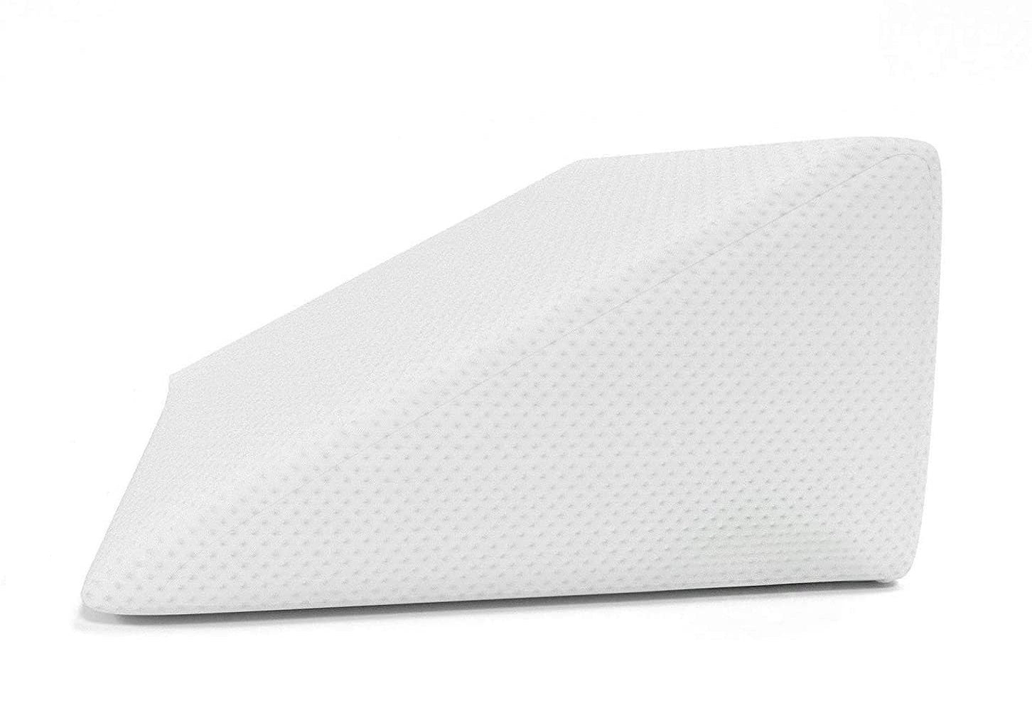 Bed Wedge Pillow with Memory Foam Top - Versatile Body Positioner Relieves Neck and Back Pain - Removable Cover image 1